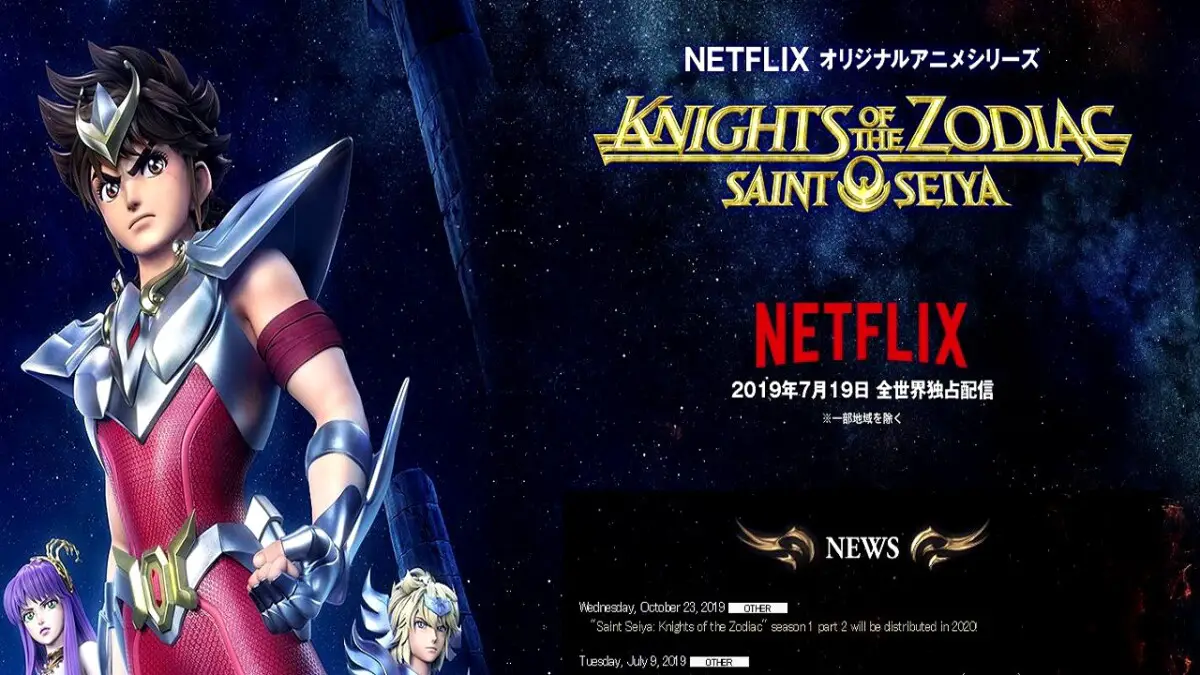 Knights Of The Zodiac Saint Seiya 3rd Season