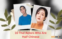 10 Thai Actors Who Are Half Chinese